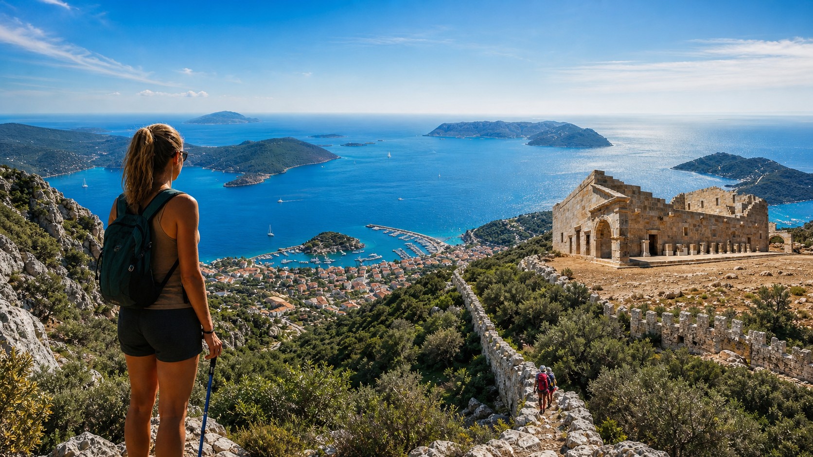 23-24-25 Eylül 3 Gece Kaş Merkez Konaklamalı Kekova, Kaş ve Kalkan – 2. Etap Likya Turu- Mergez Macera Turizm