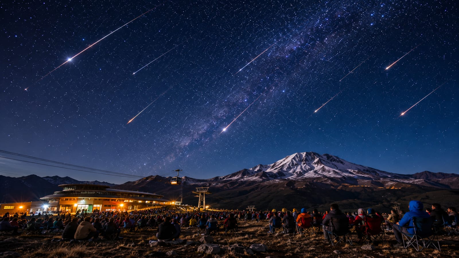 ERCİYES PERSEİD METEOR YAĞMURU