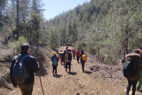 08 Mart Şarlayan Şelalesi Doğa Yürüyüşü