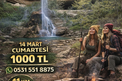 14 Mart Cumartesi Kocakeler Şelalesi Doğa Yürüyüşü