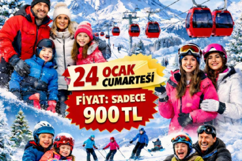 24 Ocak Cumartesi Günübirlik Erciyes Turu- MERGEZ