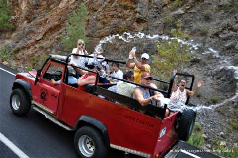Antalya Köprülü Kanyon Rafting-Jeep Safari-Antalya Kaleiçi-Selge Antik Kenti-YukarıDüden Şelalesi-Aşağı Düden Şelalesi-Adam Kayalar