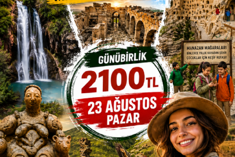 ÇATALHÖYÜK – HADİM GÖKSU ŞELALESİ – BİNBİR KİLİSE KARADAĞ – MANAZAN MAĞARALARI TURU