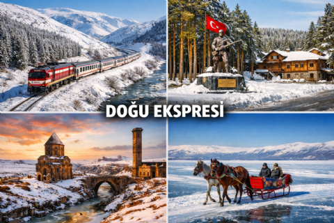 DOĞU EKSPRESİ İLE ERZURUM, KARS, SARIKAMIŞ, ANİ, ÇILDIR GÖLÜ, TURU- MERGEZ