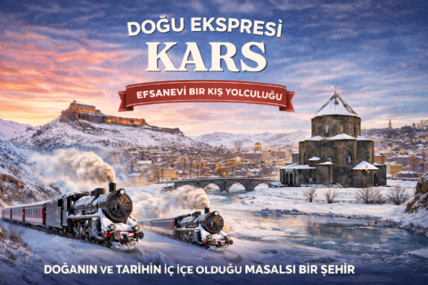 DOĞU EKSPRESİ İLE KARS, SARIKAMIŞ, ANİ, ÇILDIR GÖLÜ, TURU- MERGEZ 2026
