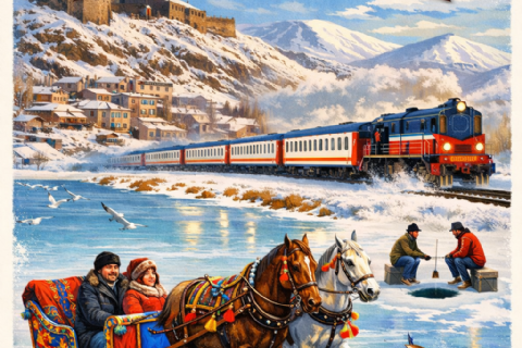 DOĞU EKSPRESİ İLE ERZURUM, KARS, SARIKAMIŞ, ANİ, ÇILDIR GÖLÜ, TURU- MERGEZ