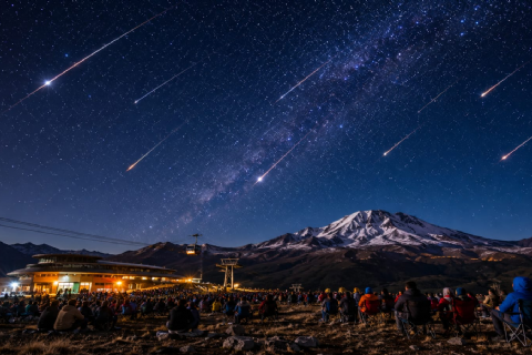 ERCİYES PERSEİD METEOR YAĞMURU