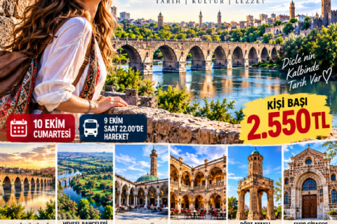 Günübirlik Diyarbakır Turu- Mergez Macera Turizm Farkıyla 2026