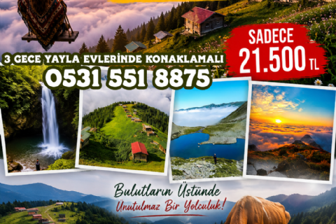 Karadeniz Ve Yaylaları Doğa Yürüyüşü ve Gezi 3 Gece Konaklamalı-MERGEZ TURİZM