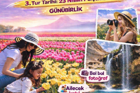 Karaman Lale Bahçeleri, Taşkale Tahıl Ambarları- Hadim Göksu Şelaleleri Turu- MERGEZ MACERA TURİZM