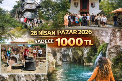 Kisecik Kanyonu-Namrun Ters Ev-Kahve Evi-Ergene Çeşmesi- Zevzek Tepesi - Turu Mergez