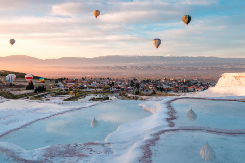 Köprüçay Rafting - Ormana Düğmeli Evler- Salda Gölü - Pamukkale - Işıklıgöl -  Lavanta Kokulu Köy Isparta Keçiborlu