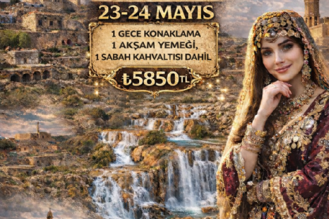 Mardin Travertenleri- Emrud Şelaleri-Mardin-Midyat-Şırnak Bilinmeyen Ezidi Ve Süryani Köyleri-