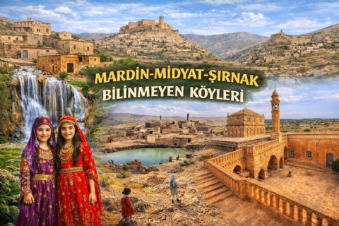 Mardin Travertenleri- Emrud Şelaleri-Mardin-Midyat-Şırnak Bilinmeyen Ezidi Ve Süryani Köyleri- Bayram Özel