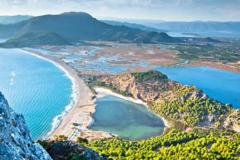 Muğla-Dalyan-AzmakTekne-Köyceğiz-Yuvarlakçay-Toparlar Şelalesi-İztuzu Plajı Turu