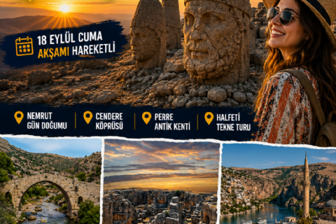 Nemrut-Cendere-Perre Antik Kenti-Halfeti Tekne Turu-2026 MERGEZ