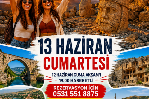 Nemrut-Cendere-Perre Antik Kenti-Halfeti Tekne Turu-2026 MERGEZ