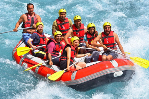 Silifke Göksu'da  Rafting