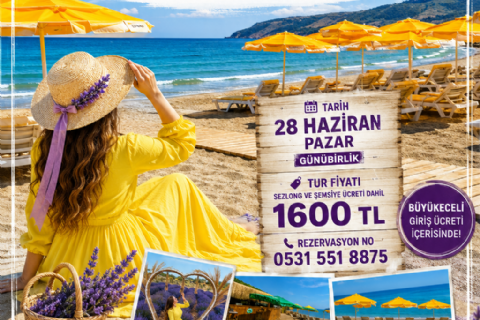 🌿💜 ÇALTIBOZKIR LAVANTA BAHÇELERİ VE BÜYÜKECELİ KOYU YÜZME ETKİNLİĞİ 💜🌿