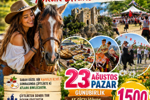 🐎 NEFES AT ÇİFTLİĞİ – ÇANDIR KALESİ – 2. KARDEŞ GÖÇERLER YÖRÜK ETKİNLİĞİ TURU
