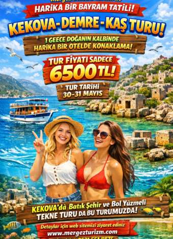 Demre-Kekova-Kaş Ve Kekova Tekne Turu-Mergez Macera Turizm Kurban Bayramı Özel 2026