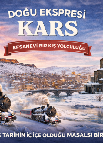 DOĞU EKSPRESİ İLE KARS, SARIKAMIŞ, ANİ, ÇILDIR GÖLÜ, TURU- MERGEZ 2026