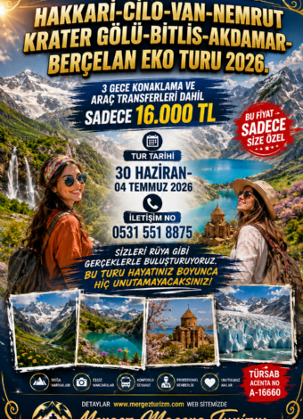 Hakkari - Van Eko Trekking Turu-MERGEZ MACERA TURİZM