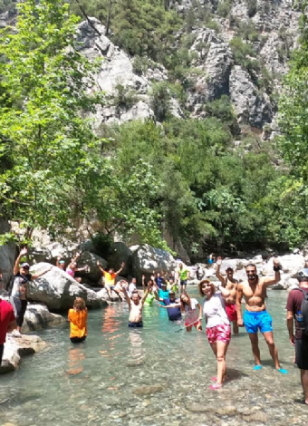 KARASU KANYONU DOĞA YÜRÜYÜŞÜ SULU PARKUR