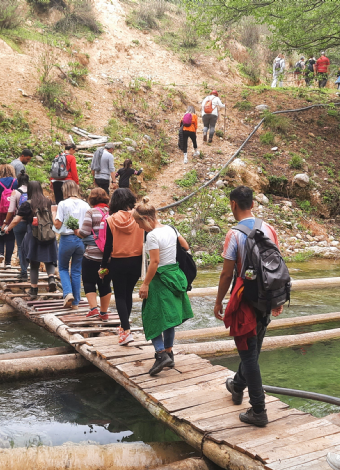 MERGEZ İLE LAMOS - KAYACI VADİSİ VE DOKTORUN YERİ DOĞA YÜRÜYÜŞÜ