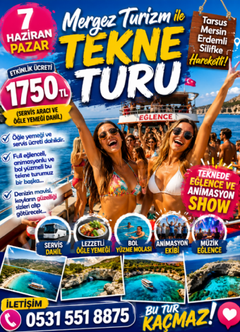 Mergez Turizm ile Bol Eğlence Dolu Büyük Tekne Turu