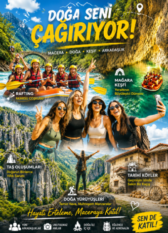🌊🏕️ Köprülü Kanyon Rafting Kampı – Tazı Kanyonu – Altınbeşik Mağarası – Selge Adam Kayalar ve Antik Kenti – Ormana Düğmeli Evler Turu 🏕️🌊